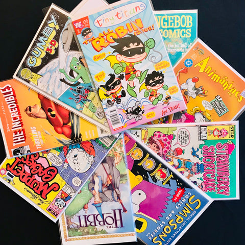 all ages kids comics mystery box