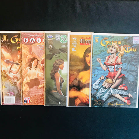 Grimm Fairy Tales and Other Fables Comic Mystery Box