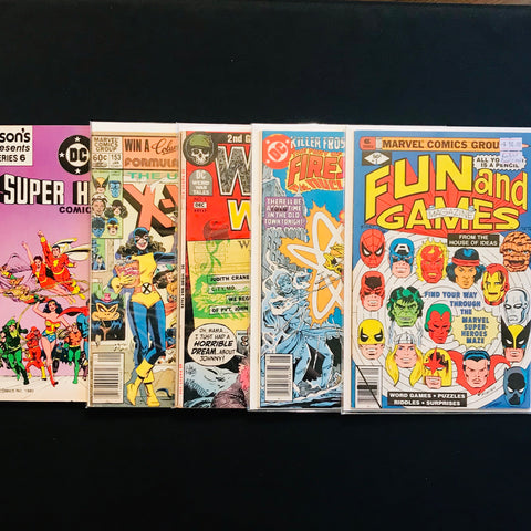 vintage comics mystery box