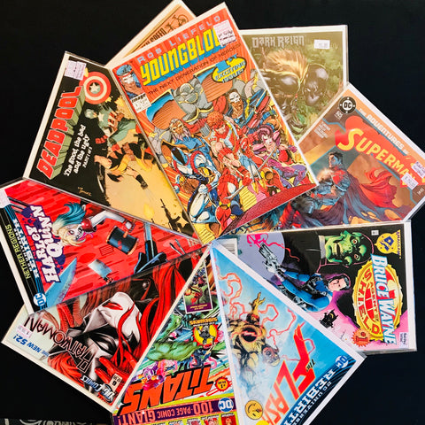 superhero comics mystery box